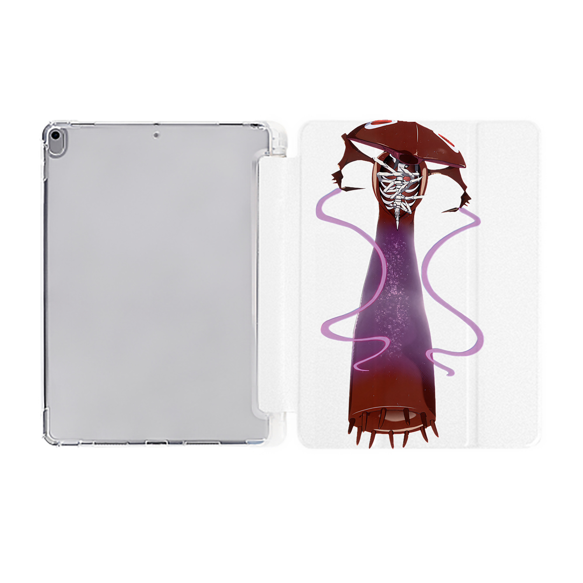 （画像用） EVA 新世紀エヴァンゲリオン IPad ケース ペン収納付き 三つ折りスタンド PUレザー×シリコン 対応機種9.5/10.5/10.9インチ